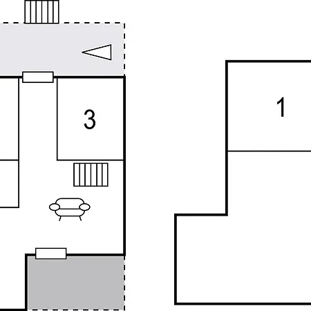 아파트 Havnehusene, Lejl 46